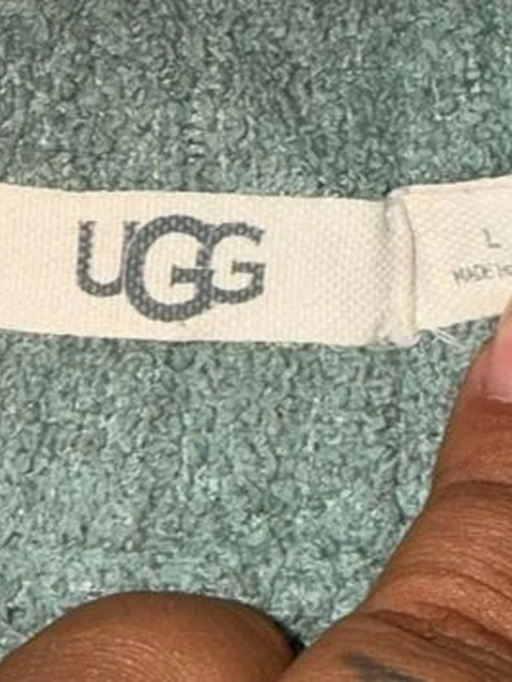 UGG Men's Charcoal Knit Sweatpants